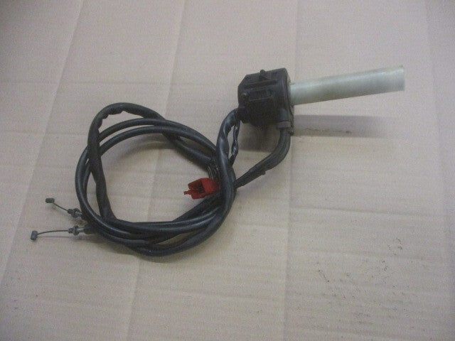 Poignée d'accélérateur + cables + cocotte droite Honda 750 VFR - RC24 - 86/87