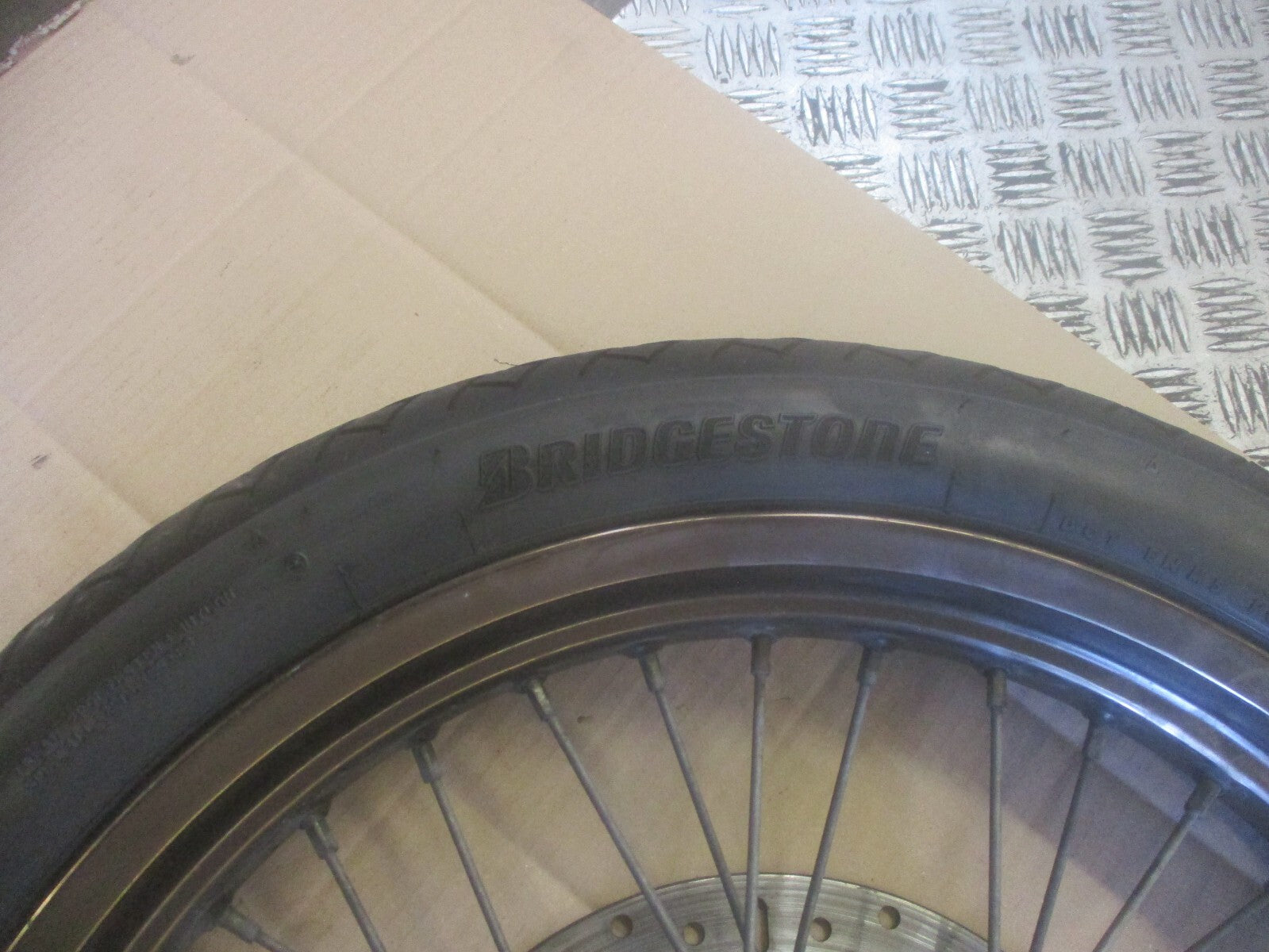 Roues avant et arrière + disques pour Suzuki 650 XF Freewind