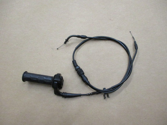 Poignée d'accélérateur + cables pour Yamaha 125 TDR - répartiteur cylindrique