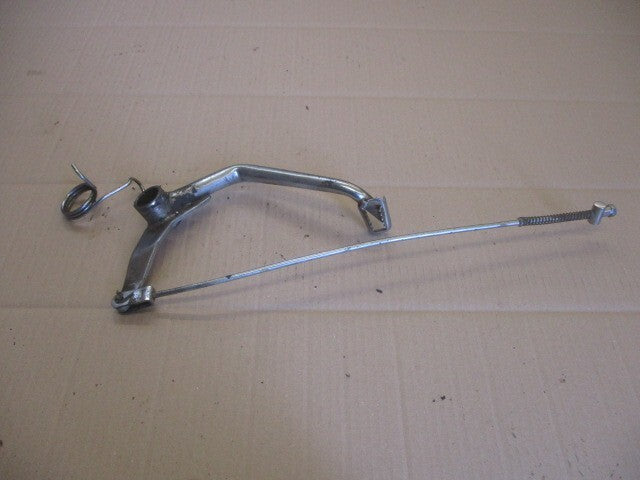 Pédale de frein chromée + tige + ressort pour Yamaha 125 AT1 - AT2