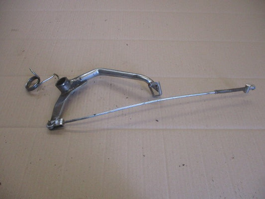 Pédale de frein chromée + tige + ressort pour Yamaha 125 AT1 - AT2