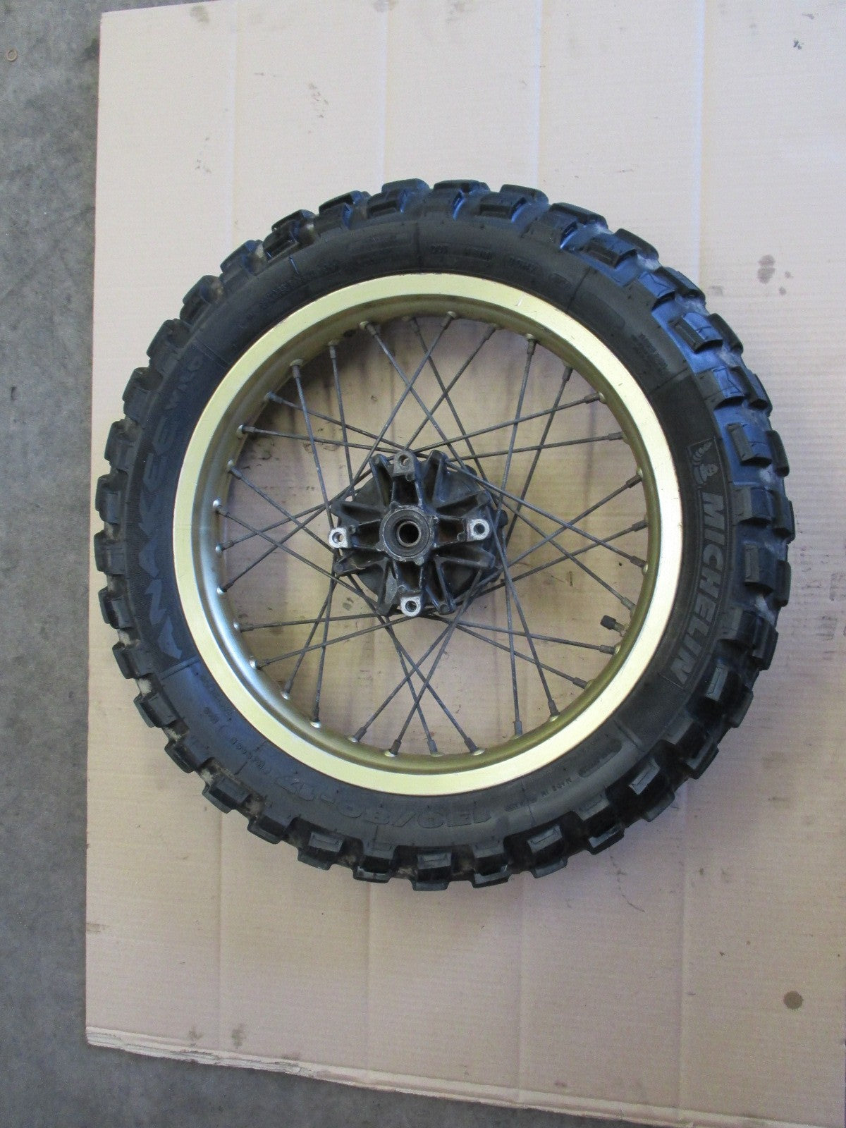Roue arrière, couleur or, pour Honda 600 Transalp - PD06