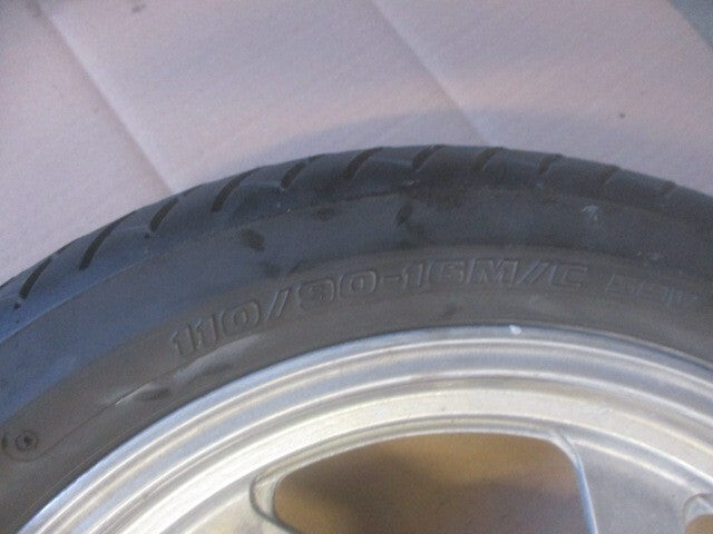 Roue avant avec pneu très peu roulé pour Yamaha 750 FZX - 2JE - 4AM