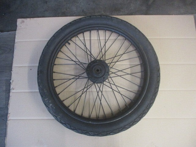 Roue avant avec pneu Michelin très peu roulé pour Honda 125 MTX - MTXR - TC02