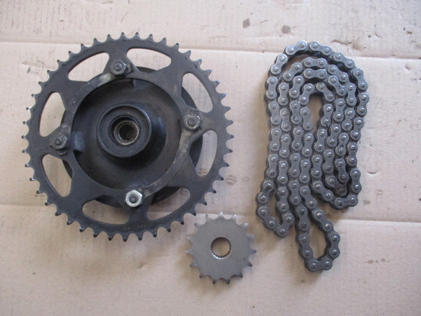 Kit chaîne pour Yamaha 660 XTZ - 3YF