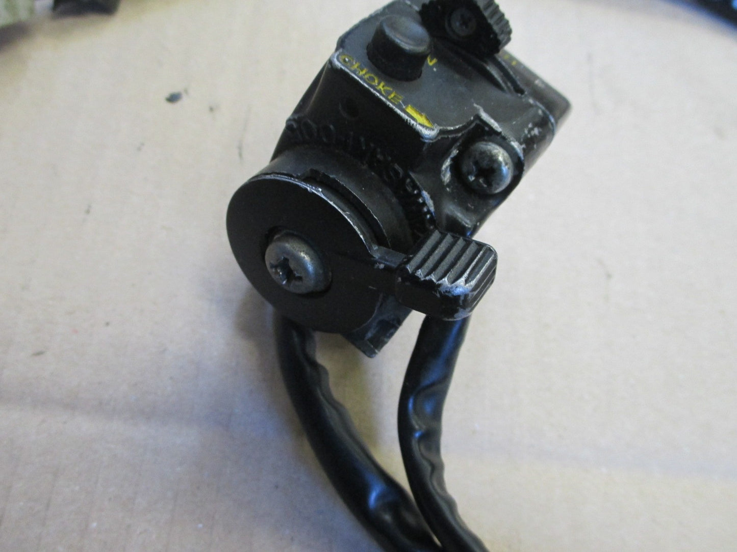 Commodo gauche + Commande de starter pour Kawasaki 125 KE - K1 - KS