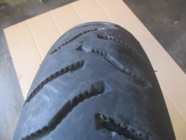 Roue arrière avec pneu Michelin très peu roulé pour Suzuki 650 XF Freewind