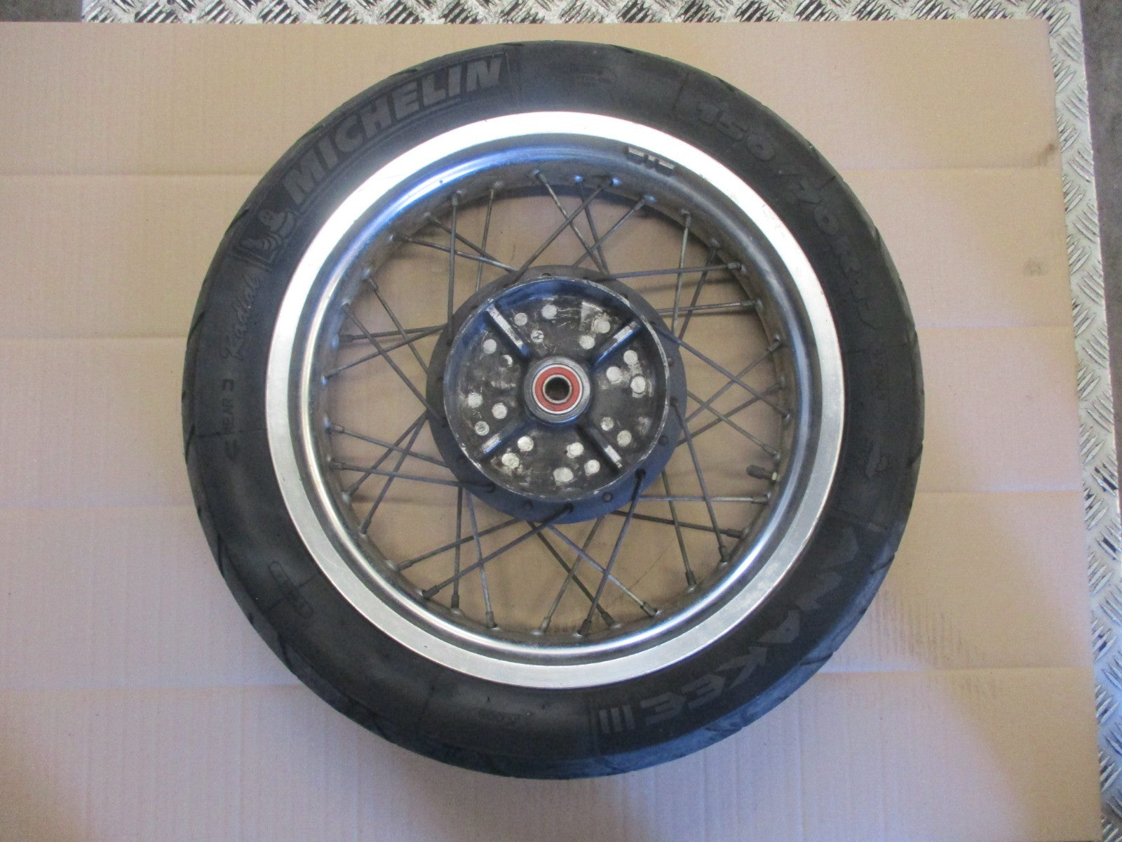 Roue avant et arrière avec jantes EXCEL pour Yamaha 600 XTE - 3TB - 4PT - DJ02