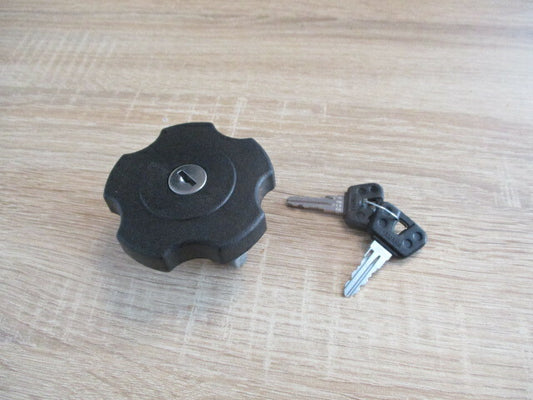 Bouchon à clé de réservoir d'essence NEUF pour Yamaha 125 TW - DE054 - Phase 2