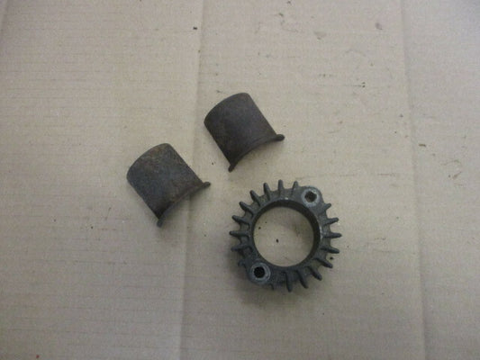 Collerette de pot + demies coquilles pour Kawasaki 250 KL - KL250A