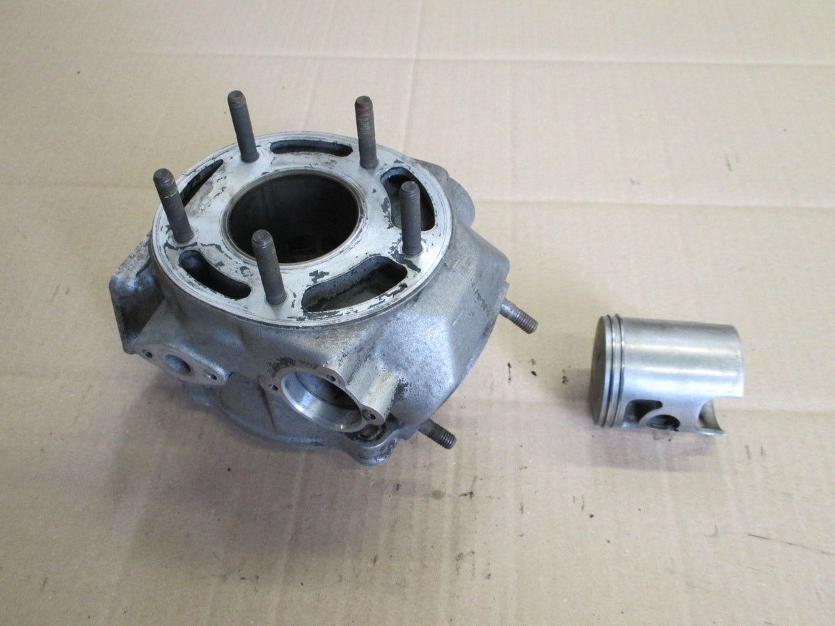 Cylindre / piston cote 56.00mm pour Yamaha 125 DTLC - 34X - 1HR - 57U