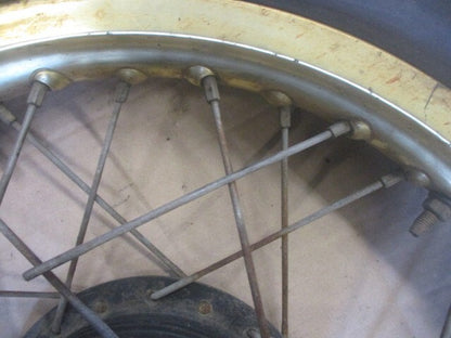 Roue arrière + porte couronne pour Yamaha 500 XT - 1U6
