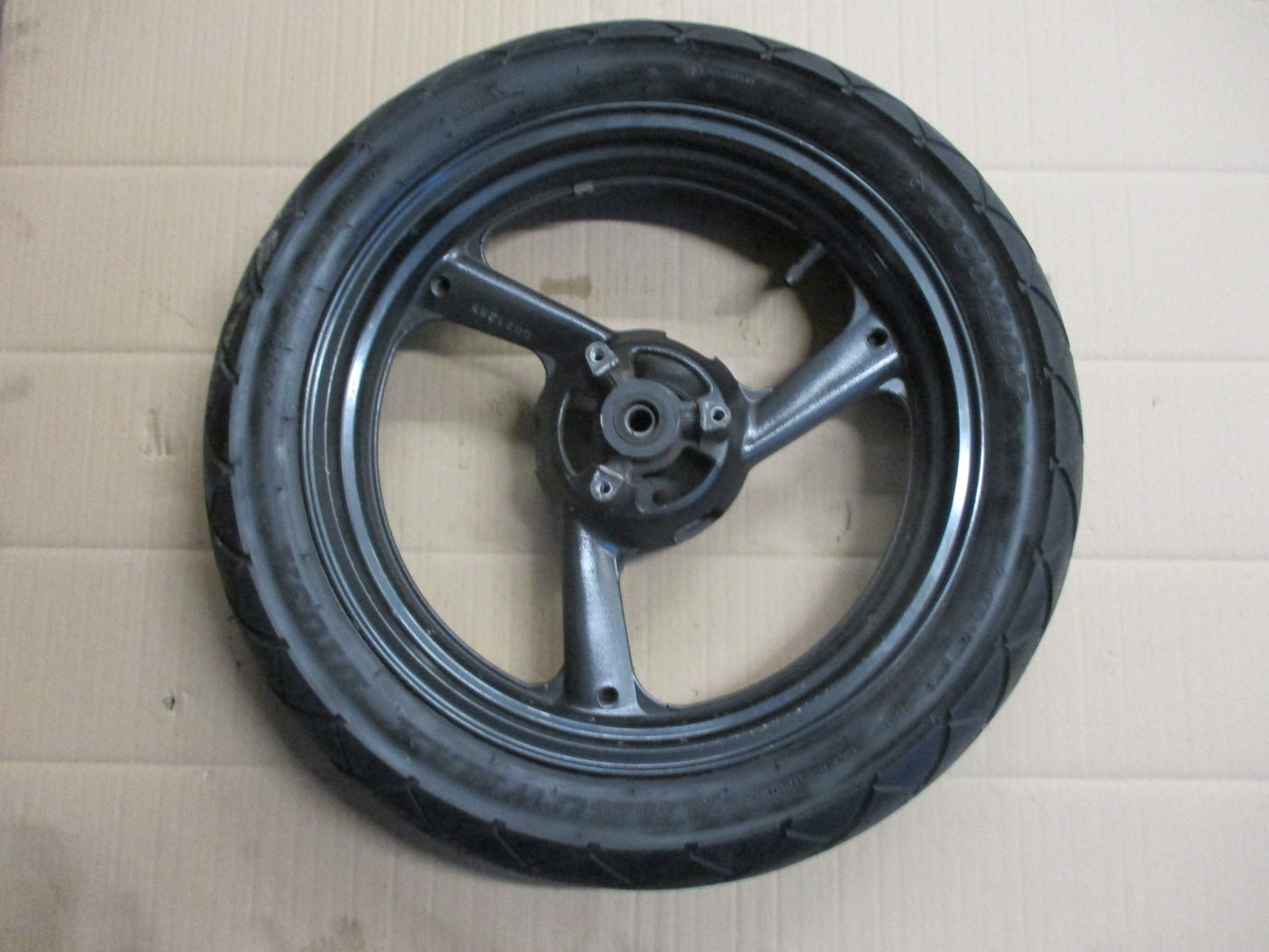 Roue avant et arrière avec pneu bon état pour Yamaha 125 TZR - 4FL