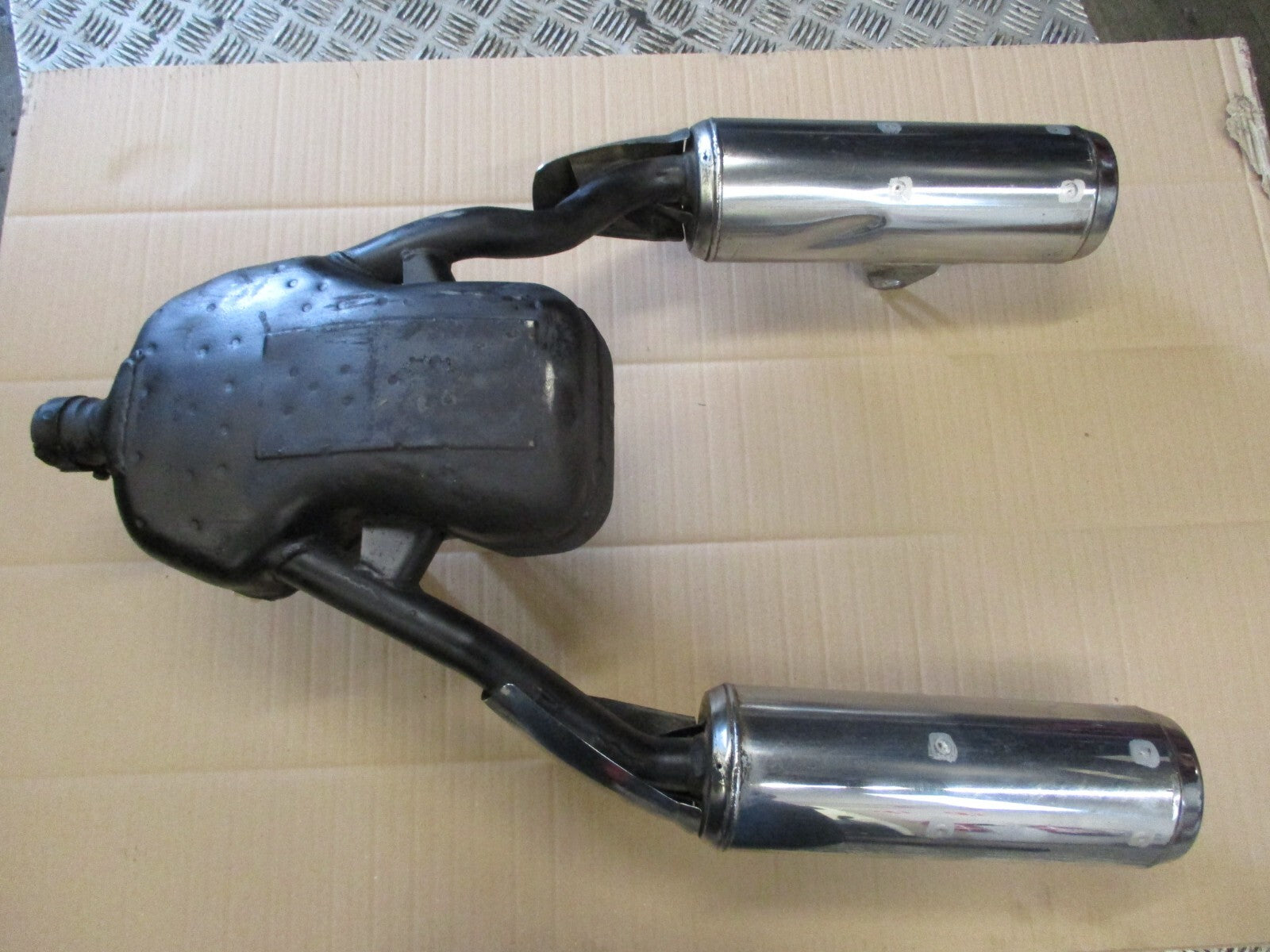 Silencieux d'origine + marmitte pour Yamaha 850 TDM - 3VD - 4TX