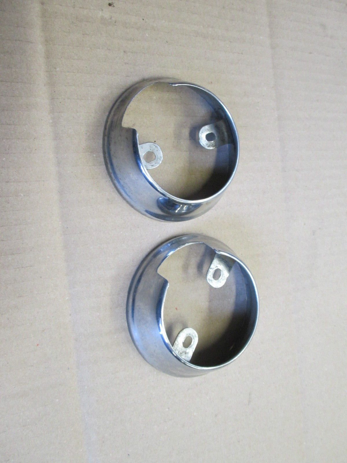 Cerclages de compteur et de compte tours pour Kawasaki 125 KE - K1 - KS