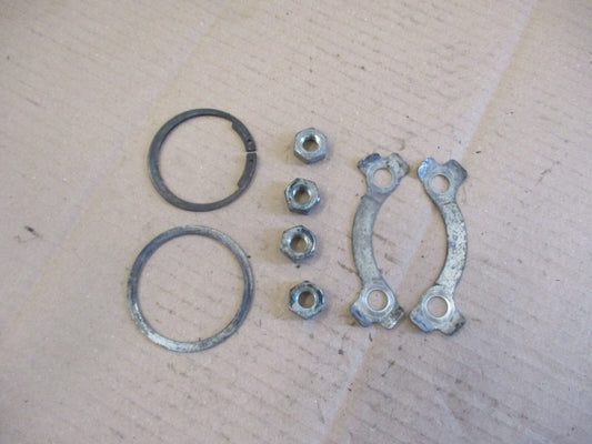 Ecrous + freins et circlip fixation couronne pour Yamaha 125 TZR - 2RL
