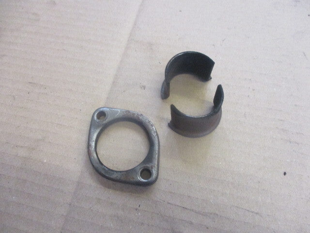 Collerette d'échappement + demies coquilles pour Honda 125 TL - TLS
