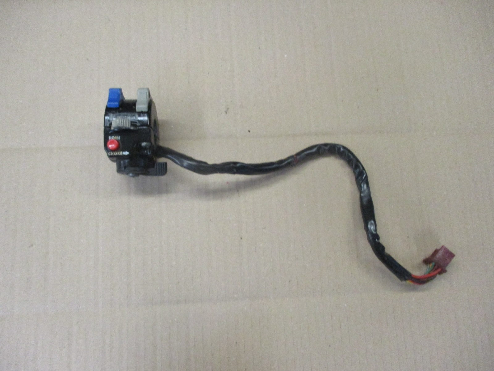 Commodo gauche + commande de starter pour Kawasaki 125 KMX - MX125B