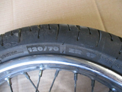 Roue arrière avec pneu peu roulé pour Honda 125 XR - JD19A - JD1911