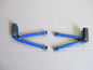 Cales pieds arrière pour Suzuki 600 DR - 650 DR - SN41A - SP41A (entraxe 10 cm)