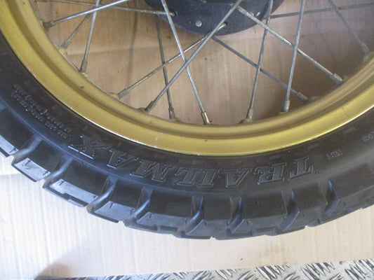 Roue arrière avec pneu bon état Yamaha 600 XT - Ténéré - 34L - 43F - 55W - 1VJ