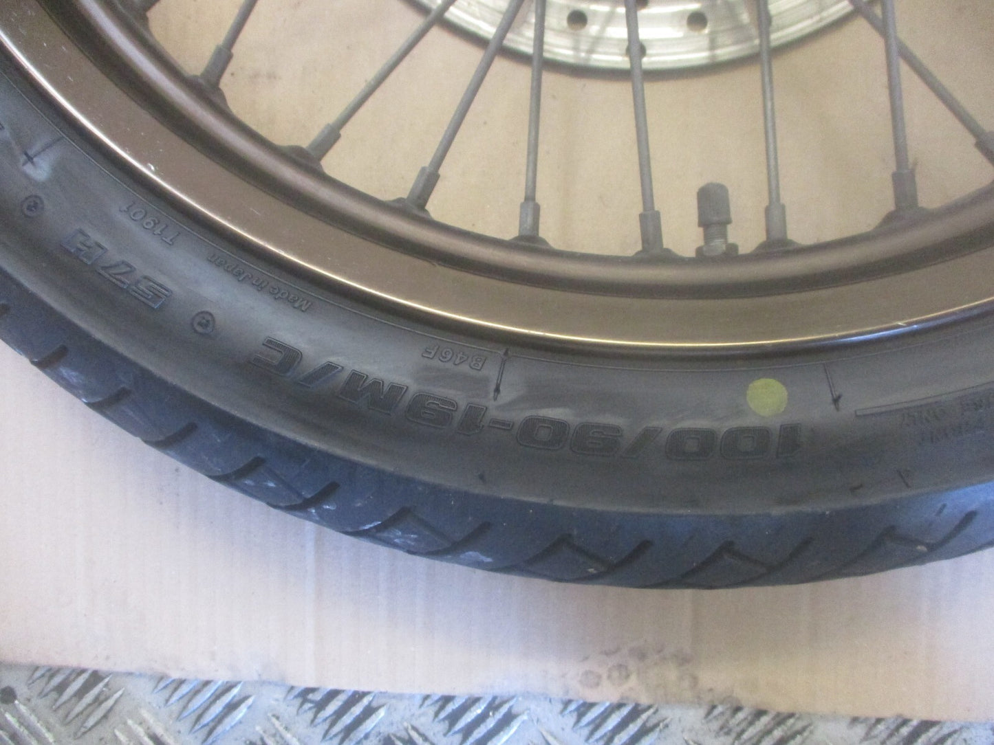 Roues avant et arrière + disques pour Suzuki 650 XF Freewind