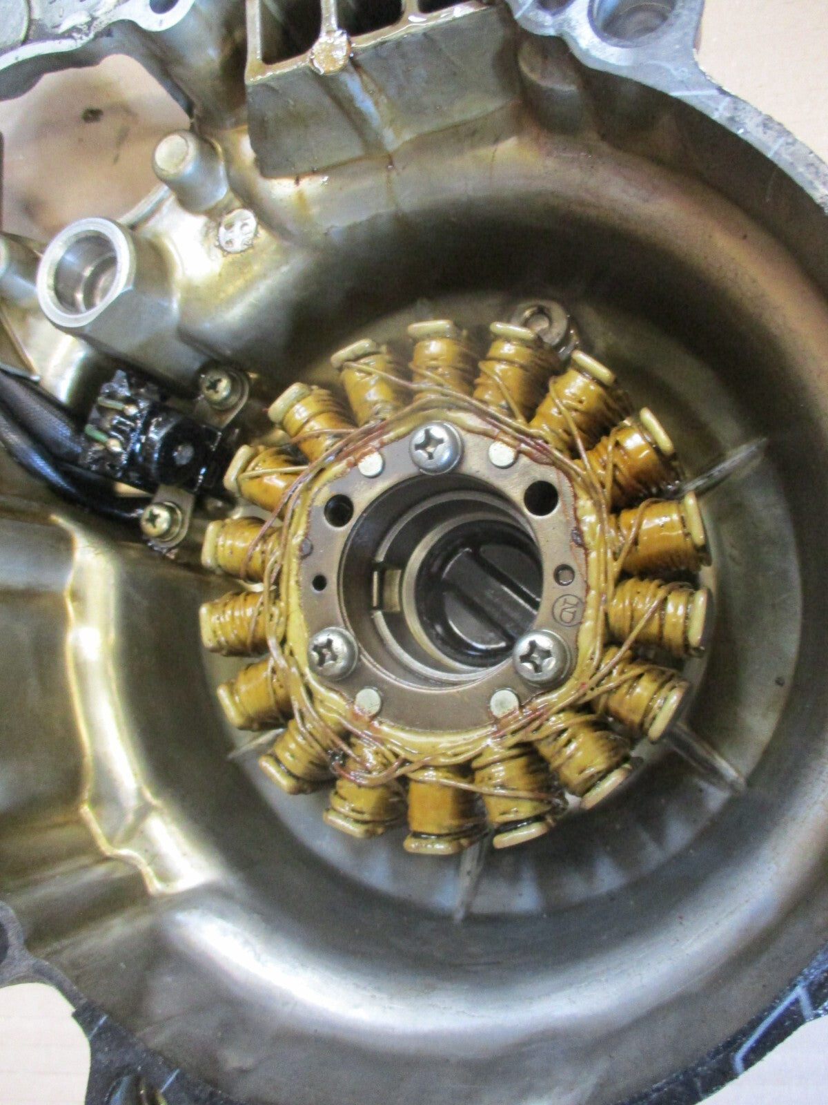 Carter d'allumage + stator d'allumage + capteur pour Yamaha 660 XTZ - 3YF