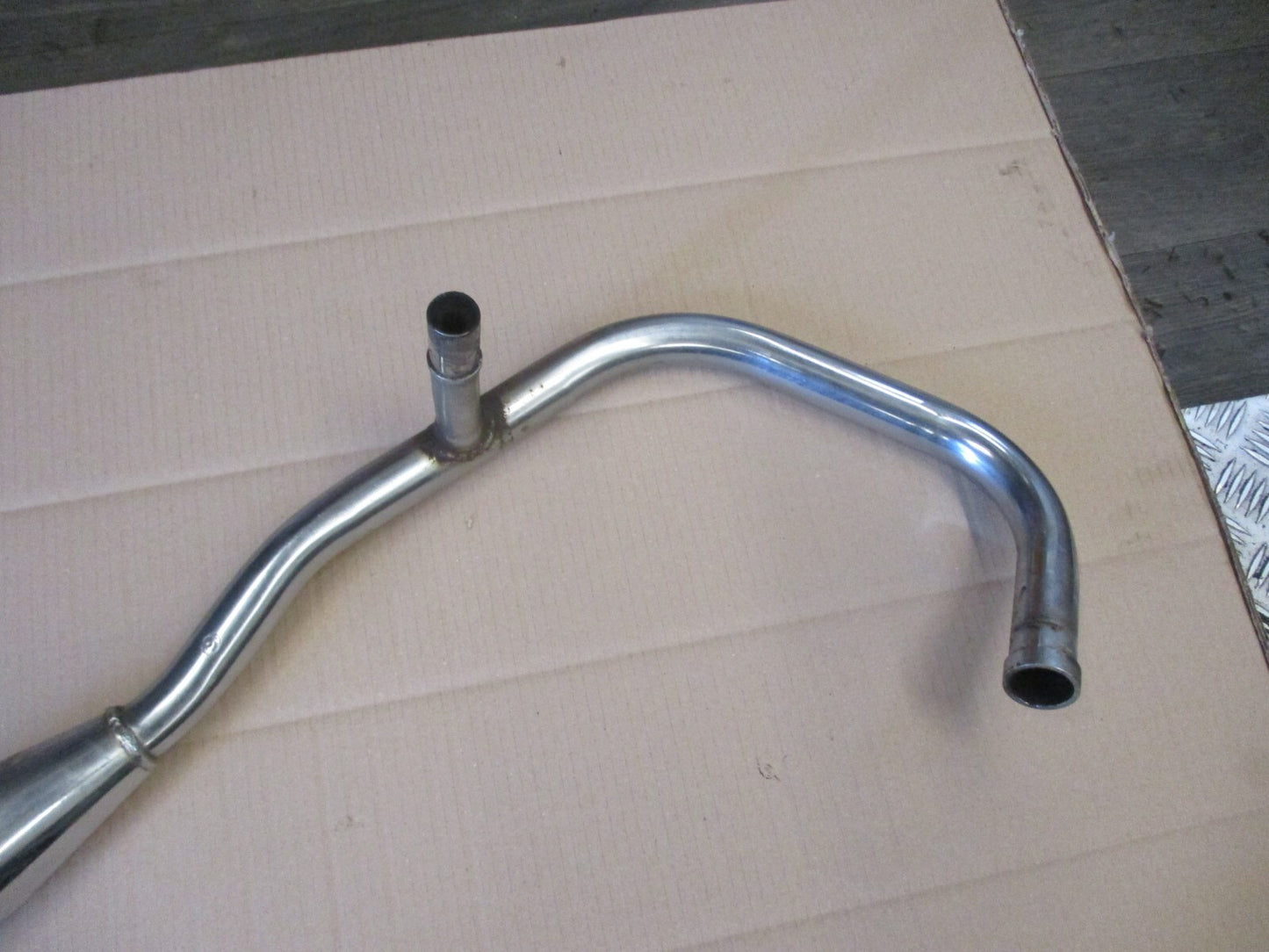 Pot d'échappement coté droit pour Honda 125 Rebel - JC24A - JC26A