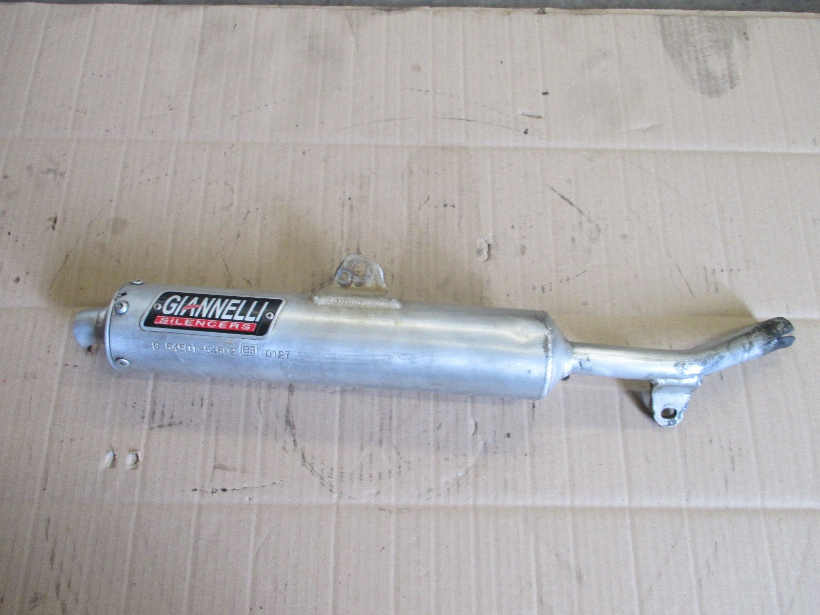 Pot de détente + silencieux GIANELLI pour Yamaha 125 DTR - DTRE