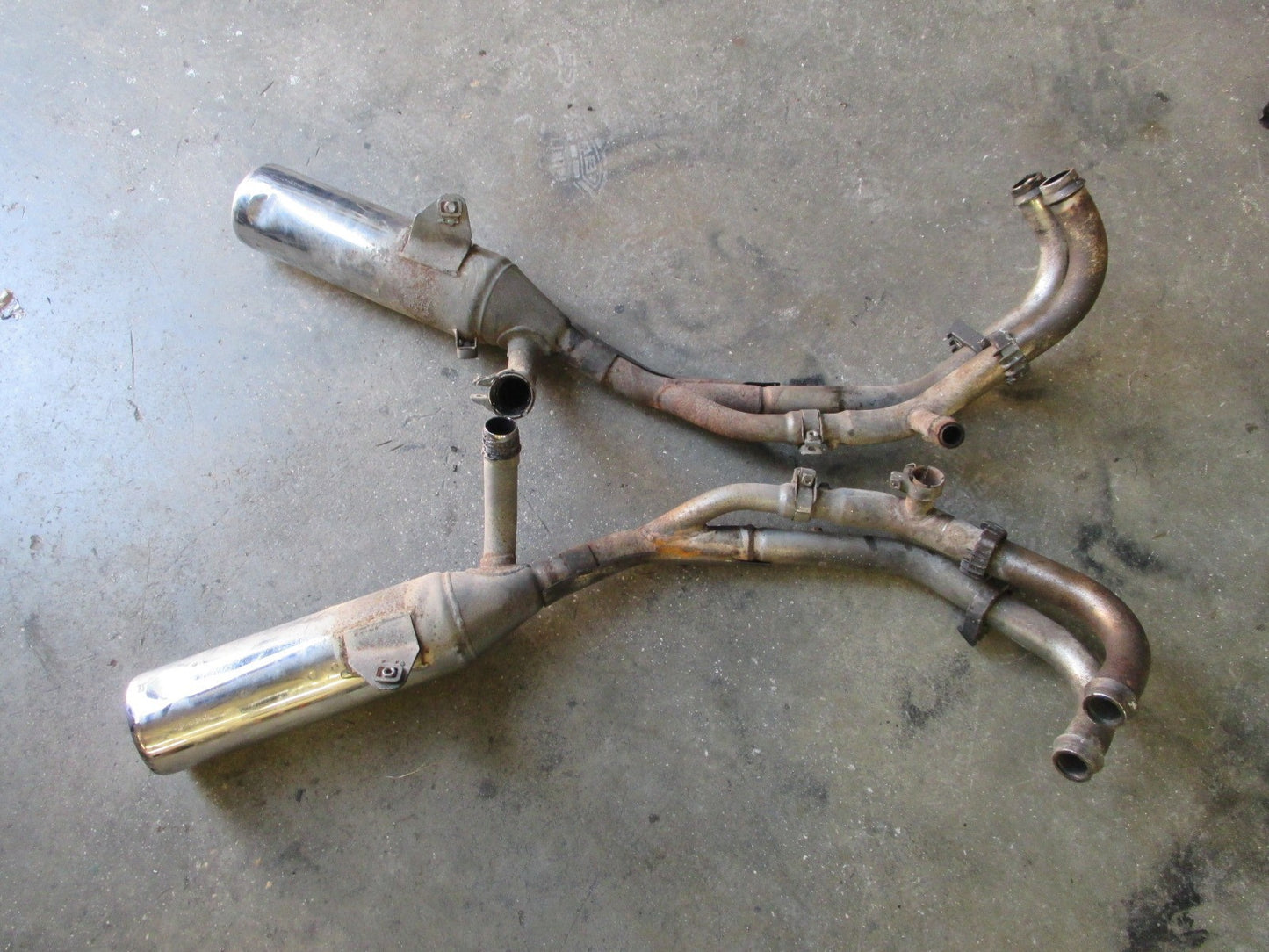 Collecteurs + silencieux d'échappement pour Yamaha 750 FZX - 2JE - 4AM