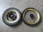 Roue avant arrière avec pneu DUNLOP peu roulé Honda 600 XLL - XLM - XLLM - PD04