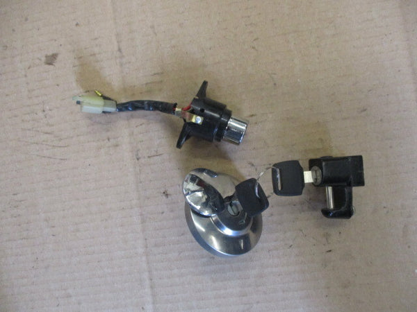 Nieman + bouchon + Nieman serrure de casque pour Honda 125 Rebel - JC24A - JC26A