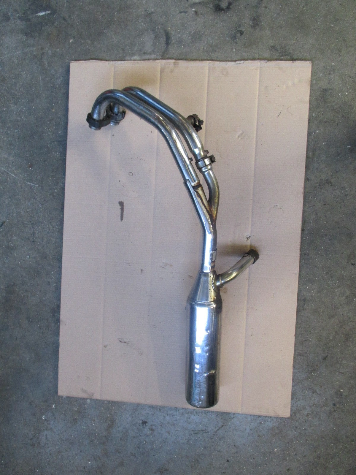 Collecteurs et silencieux d'échappement G et D pour Yamaha 750 FZX - 2JE - 4AM