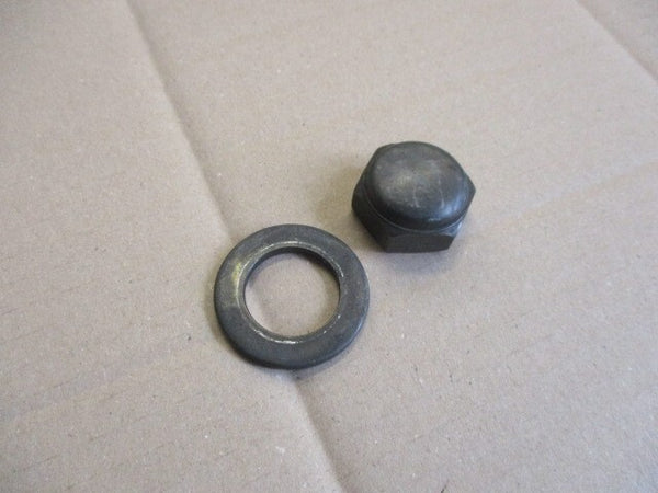 Ecrou supérieur de fourche + rondelle pour Honda 600 Transalp - PD06 - PD10