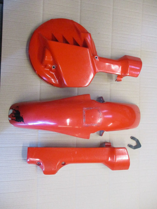Garde boue avant + protège disque fourreau Honda 650 NX Dominator - RD02 - RD08A