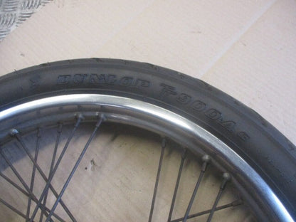 Roue avant à tambour avec pneu ayant peu roulé pour Yamaha 125 SR - 10F