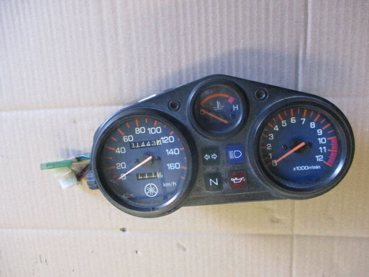 Bloc compteur compte tours 31443 kms pour Yamaha 125 TDR modèle 5AE