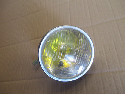 Optique de phare + cerclage + supports ampoules pour Yamaha 125 DTMX - 2A8