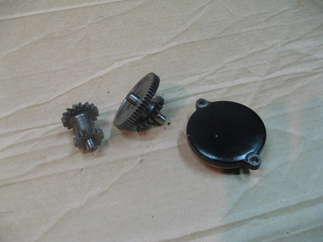 Pignons de demarreur + carter pour Honda 125 NX Transcity - JD12