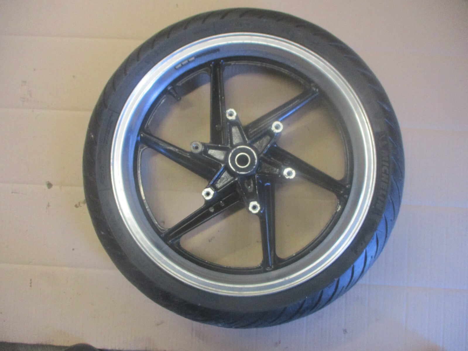 Roue avant et arrière avec bordures polies pour Honda 750 VFR - RC36 - Phase 1