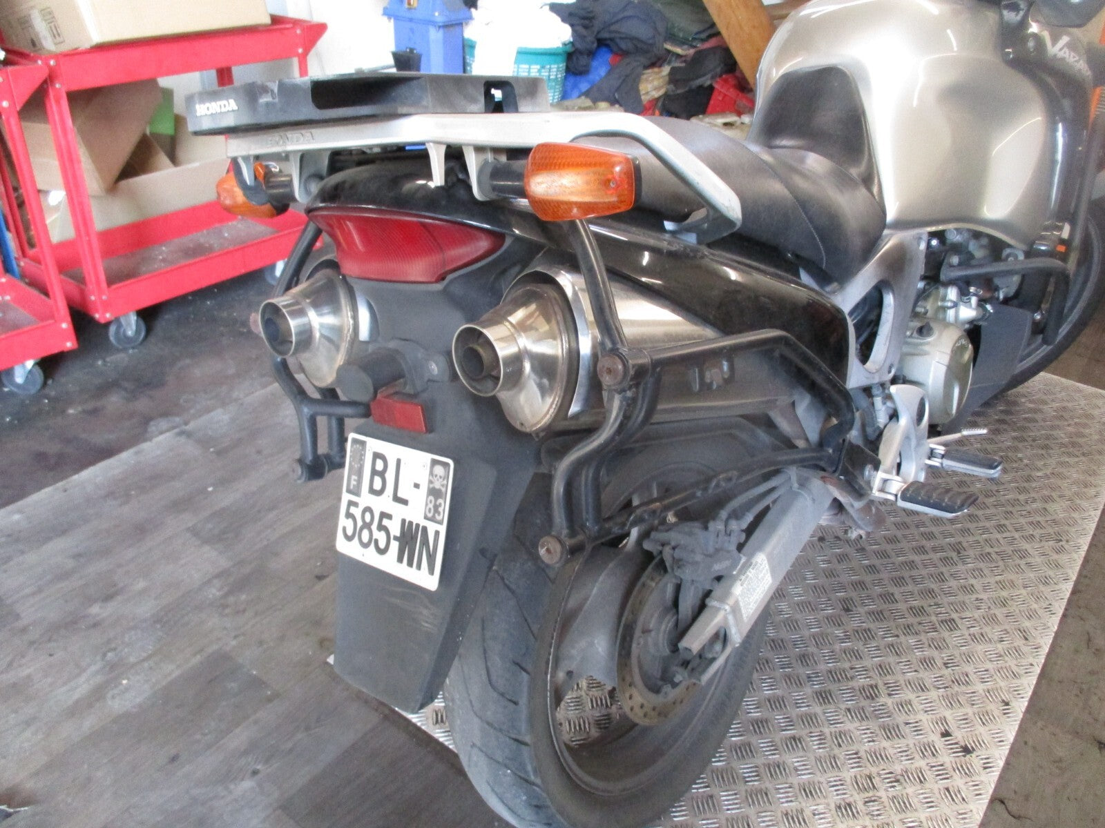 Barres de protection arrières pour Honda 1000 XLV Varadéro - SD01 - 1999/2002