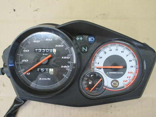 Bloc compteur compte tours 13309 kms pour Honda 125 CBF - JC40A