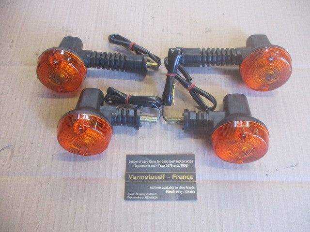 Clignotants NEUFS pour Kawasaki 250 KLR - 600 KLR - 650 KLR