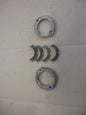 Collerettes de pot d'échappement pour Honda 125 CBT - CB125T - 125 Twin