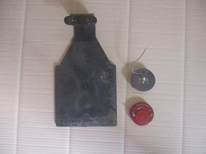 Bavette + feu arrière trial Suzuki Honda Yamaha 125 XLS XLR TY XT TL TLR DTMX TS