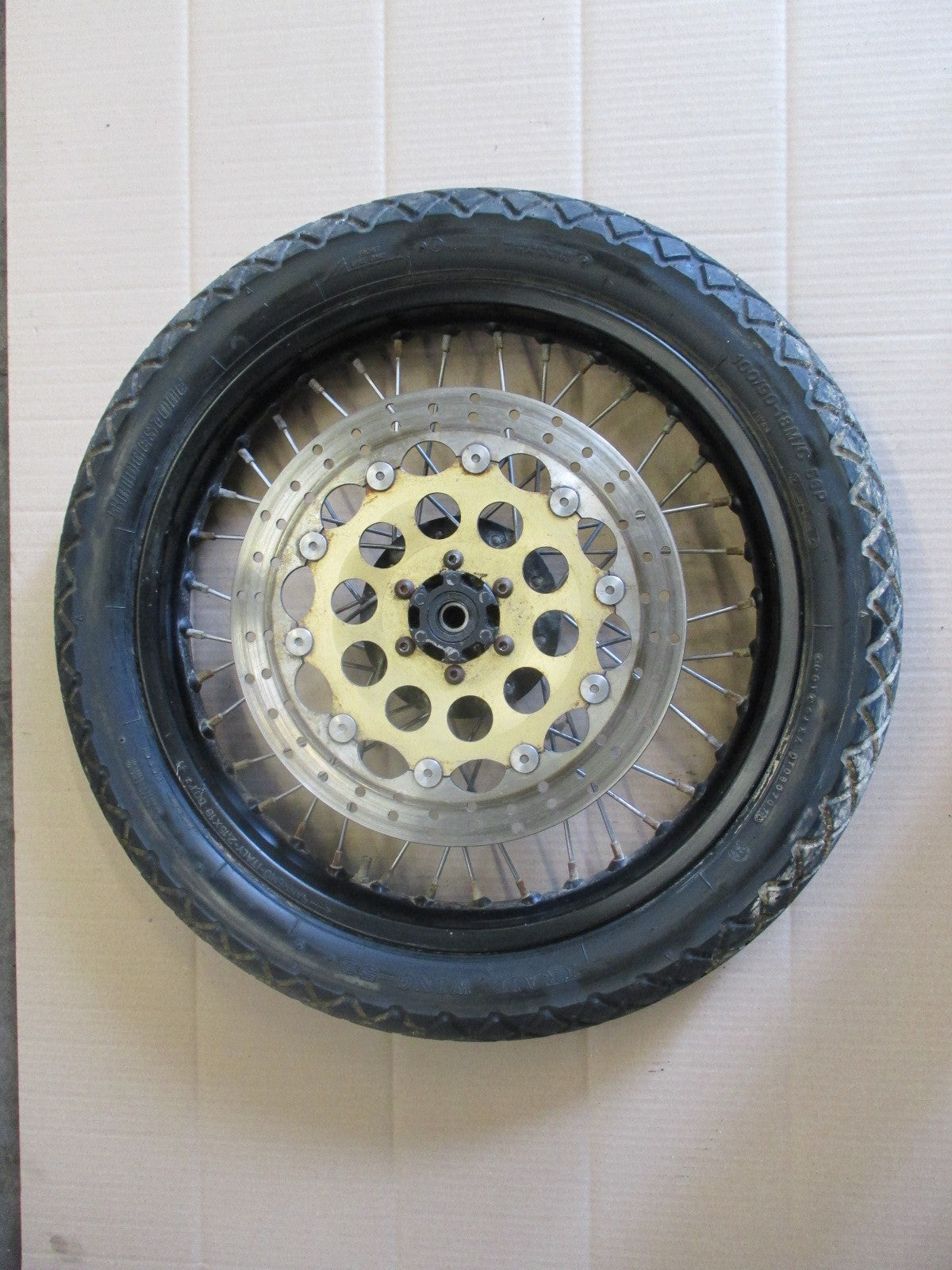 Roue avant et arrière + disques pour Yamaha 125 TDR modèle 3XD