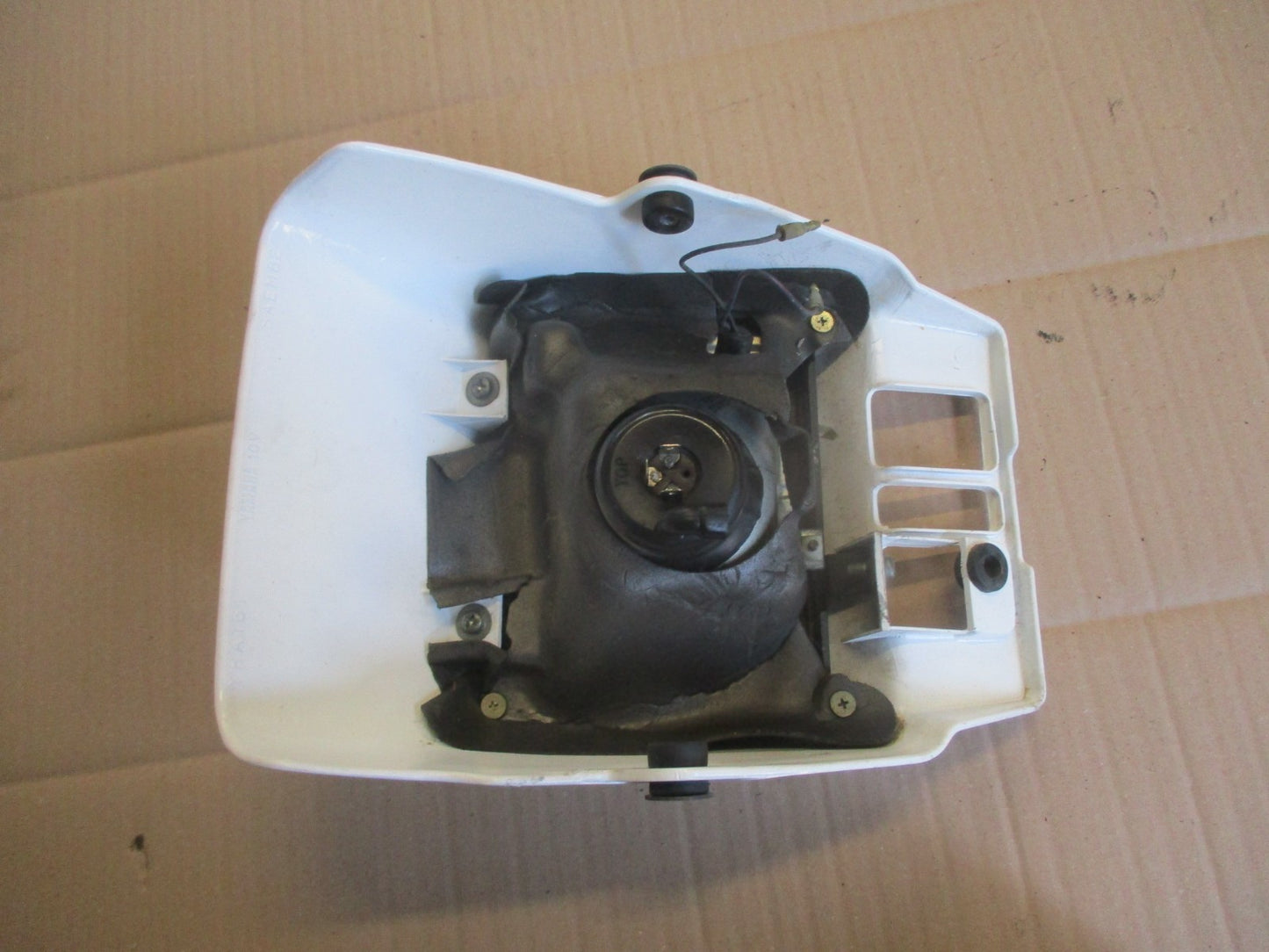 Tête de fourche + phare pour Yamaha 125 DTLC - 10V