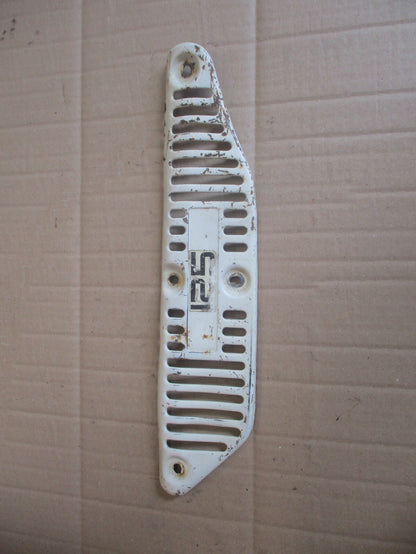 Grille pare chaleur de pot d'échappement pour Yamaha 125 TY