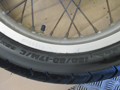 Roue arrière 2.50x17 couleur alu pour Honda 600 Transalp - PD06 - PD10