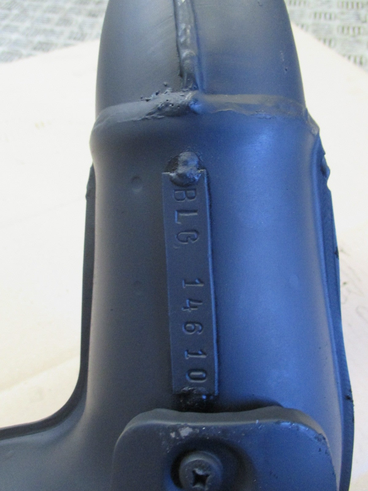 Pot d'échappement pour Yamaha 125 Ténéré - BLG